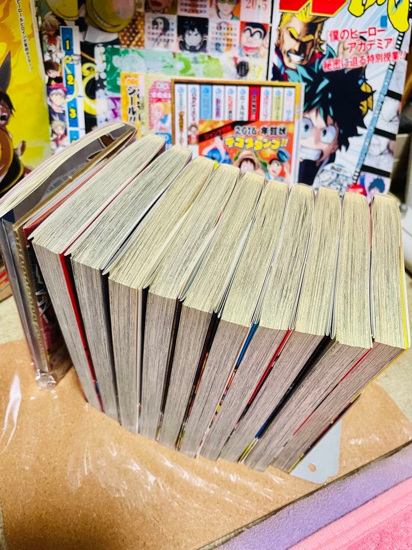 初版 帯付き 僕のヒーローアカデミア コミック 1~10巻 ジャンプ流 付録など
