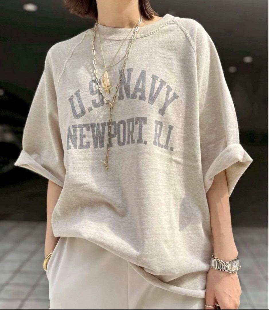 アパルトモン REMI RELIEF NEWPORT RAGLAN TEE