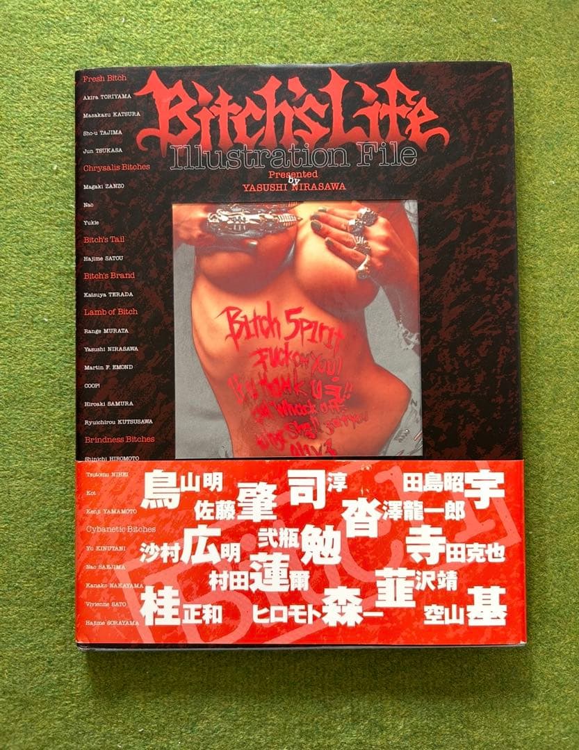 初版 ビッチズ・ライフイラストレーションファイル　鳥山明