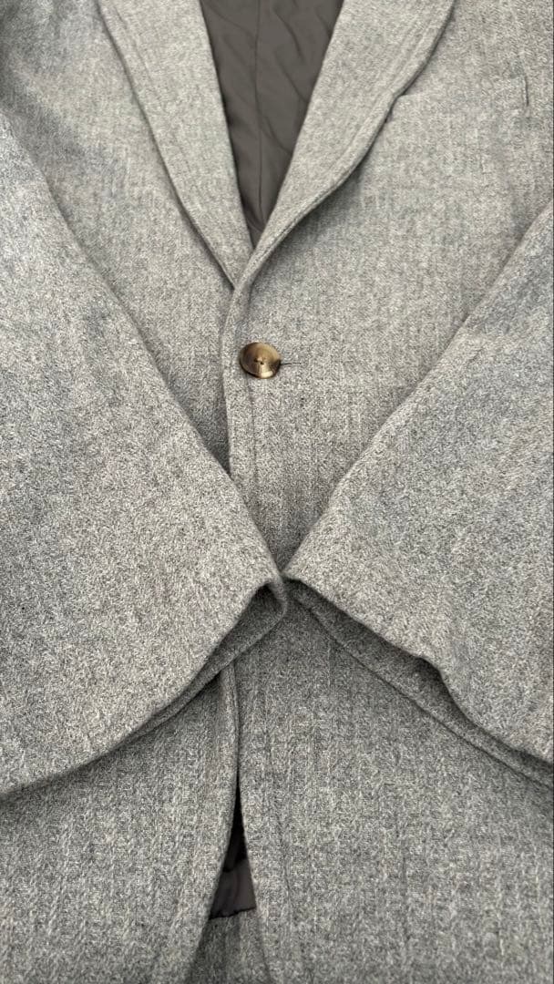 mkmk　デニミスト ウール ジャケットコート L グレー