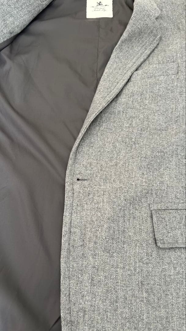 mkmk　デニミスト ウール ジャケットコート L グレー