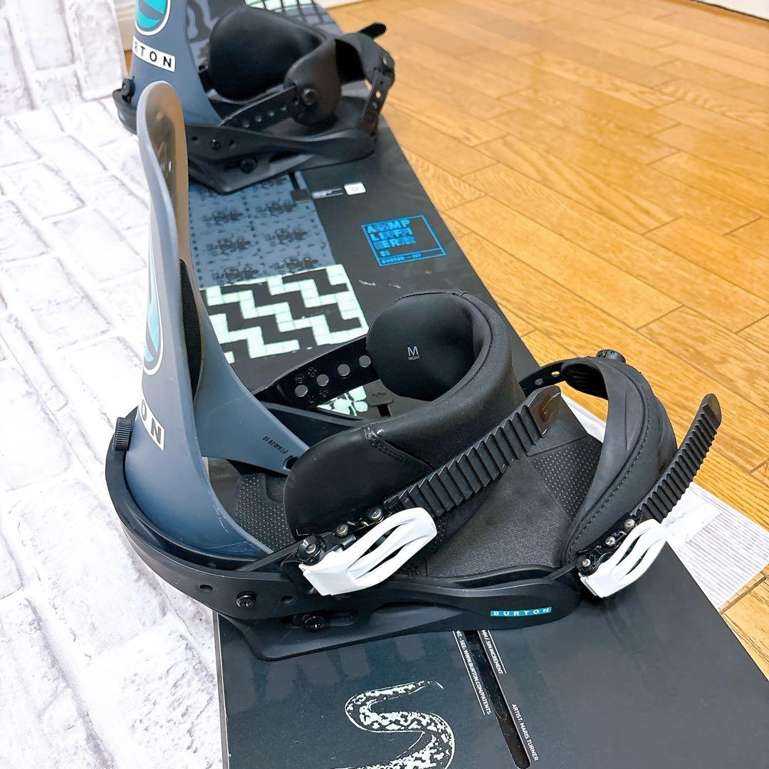 BURTON AMPLIFIER 157 CLUTCH M スノーボードセット
