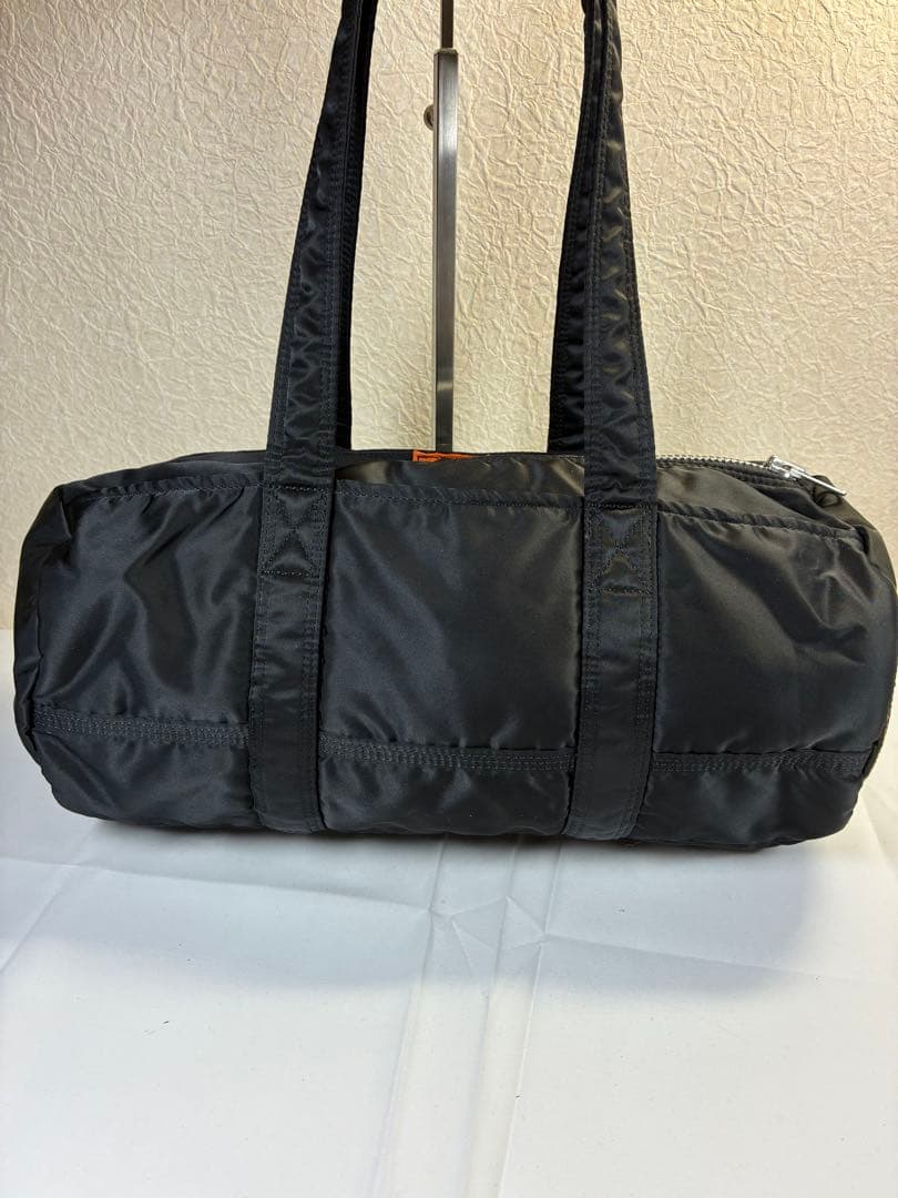 [未使用級] PORTER タンカー ドラムバッグ ミニボストン L