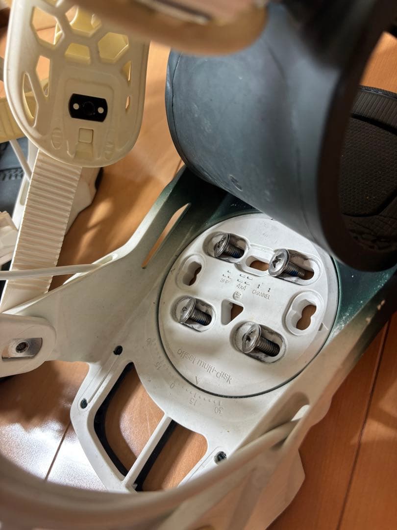 FLOW Mayon ビンディング ホワイト/グリーン 22-23レディース