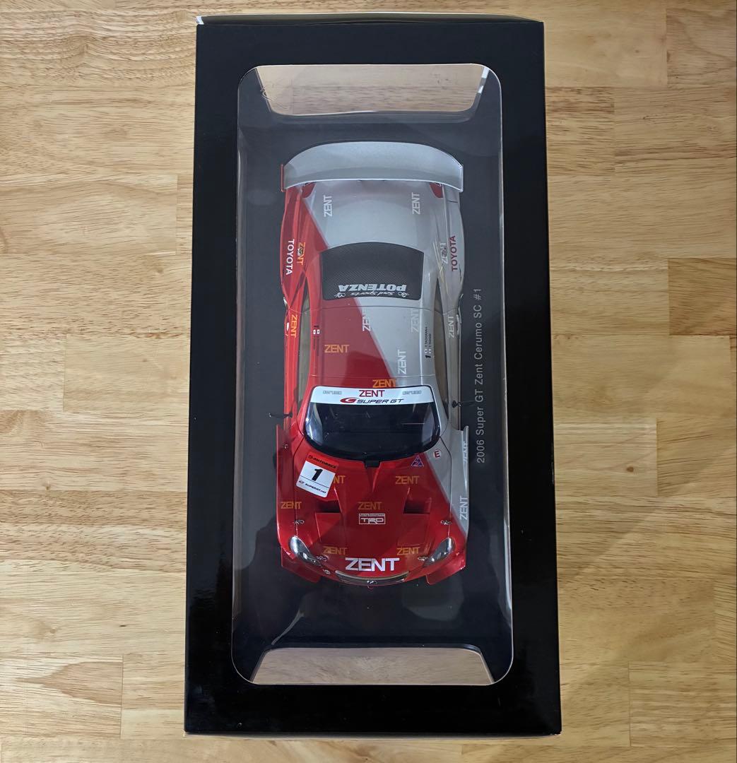 ミニカー 1/18 ZENT Cerumo SC #1 2006 Super GT
