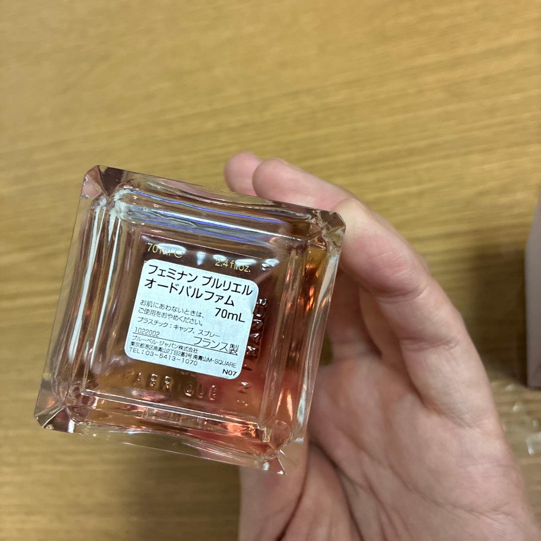 日本語表記 フェミナン プルリエル オードパルファム 70mL