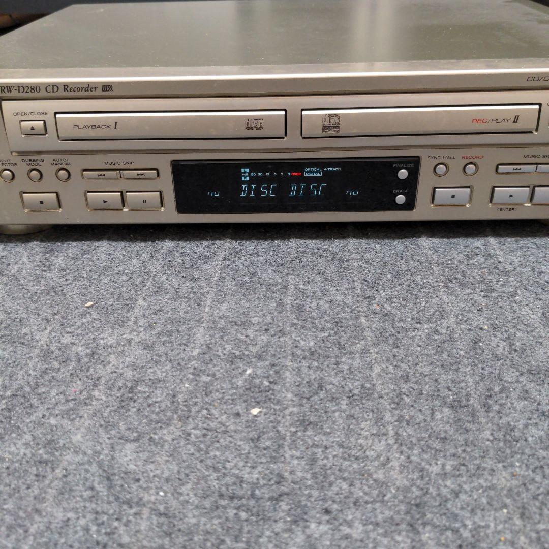 ラジオ・コンポ RW-D280 CD Recorder