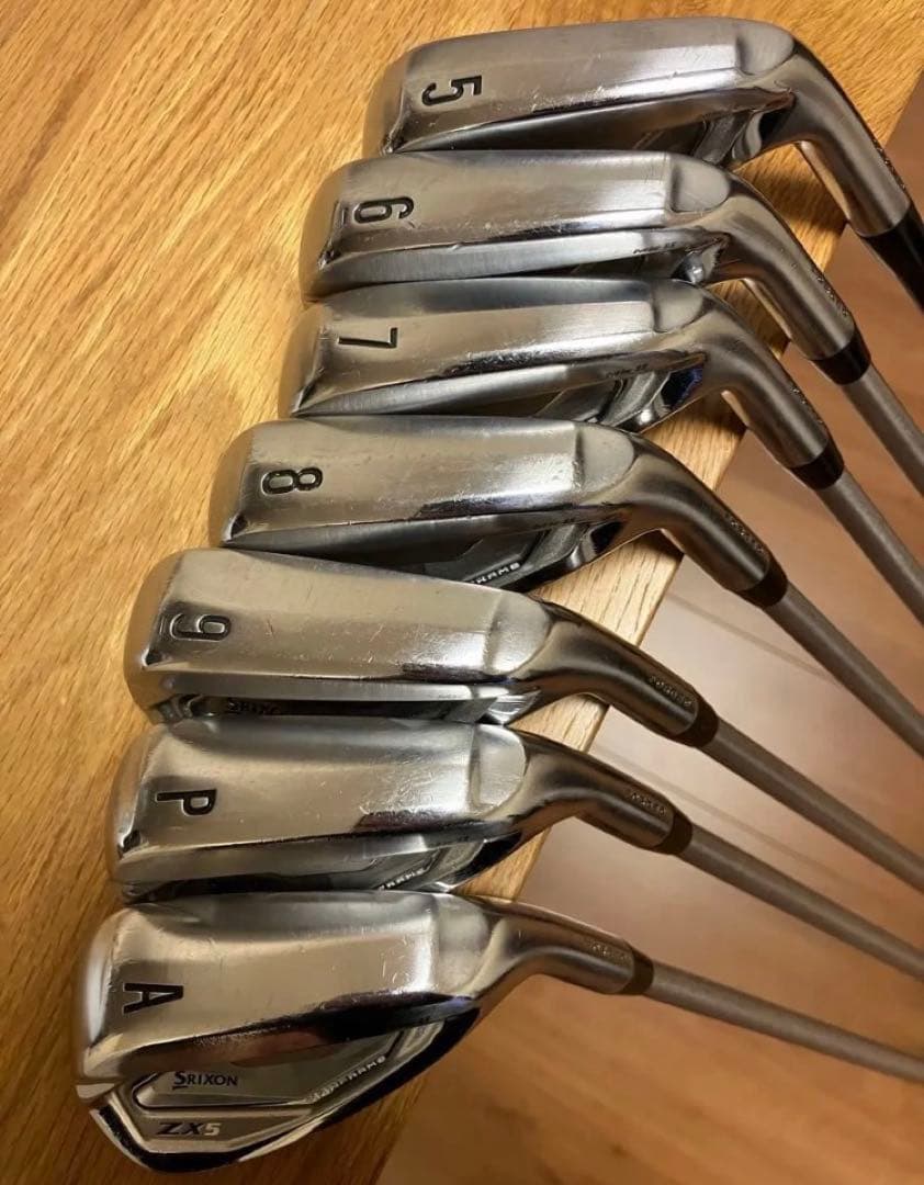 レアスペック スリクソンZX5 MK2 7本 KBS C-TAPER LITE