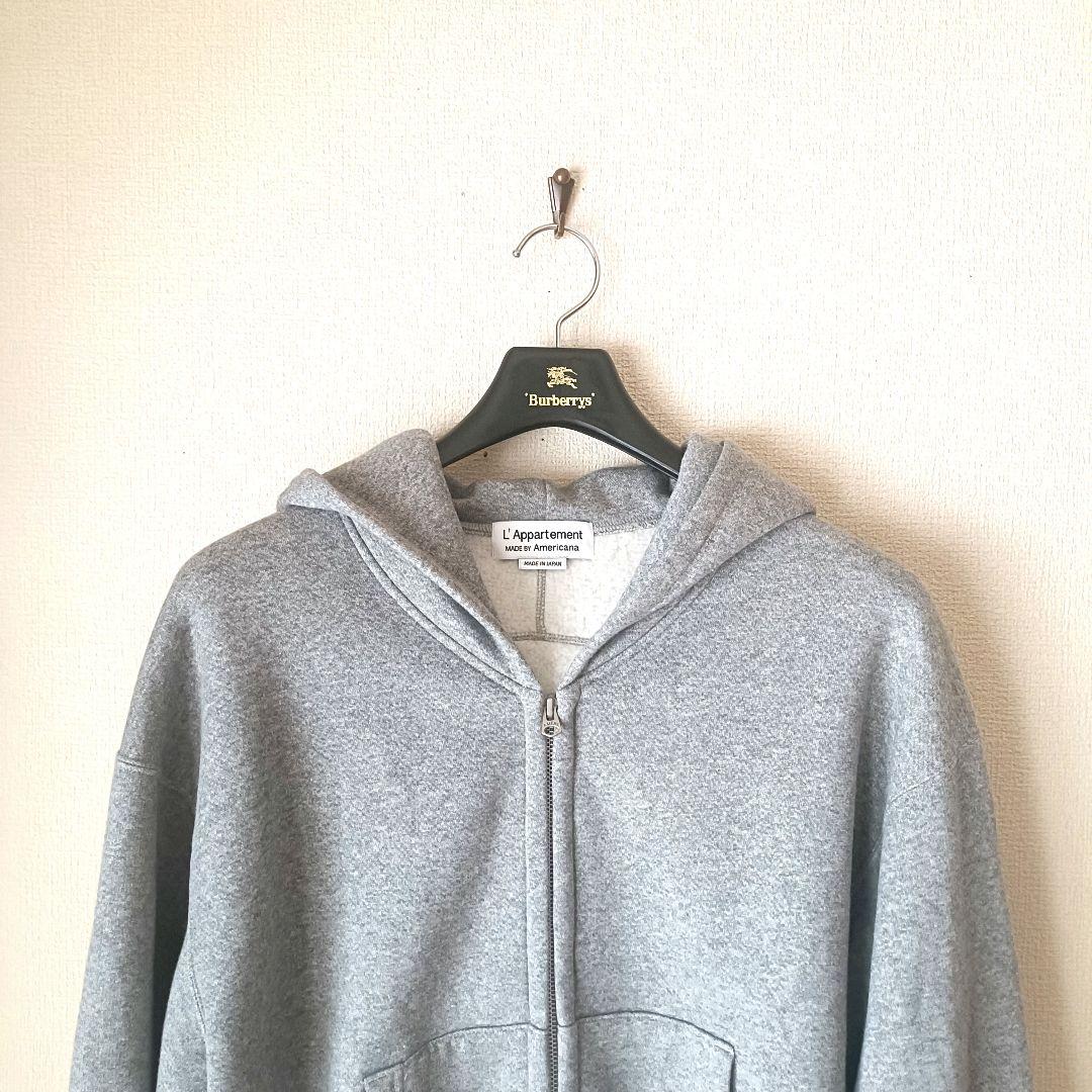 L'Appartement Americana ワイドフルジップフーディー