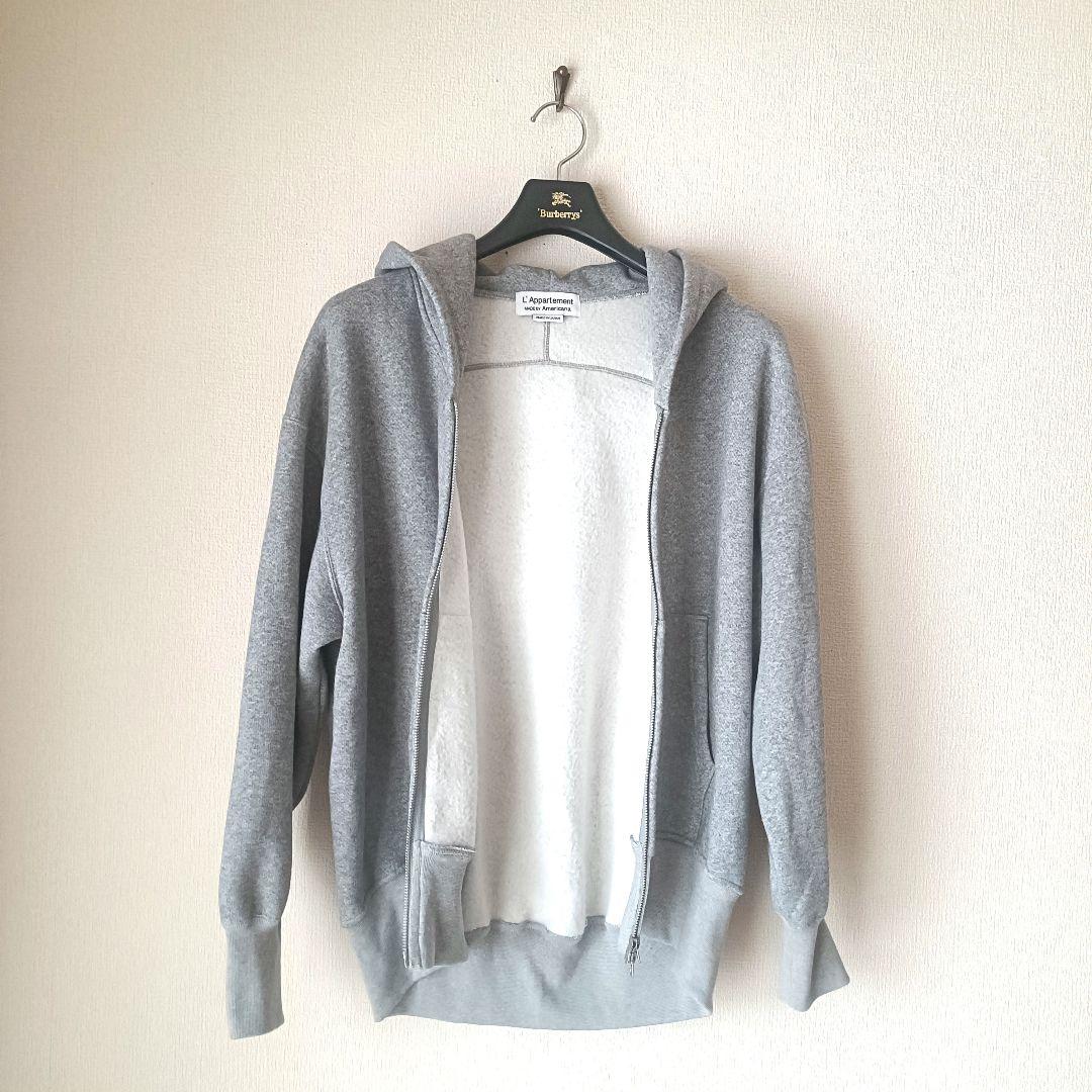 L'Appartement Americana ワイドフルジップフーディー