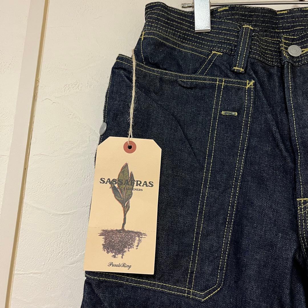 新品タグ付き ササフラス フォールリーフパンツ 左綾 S