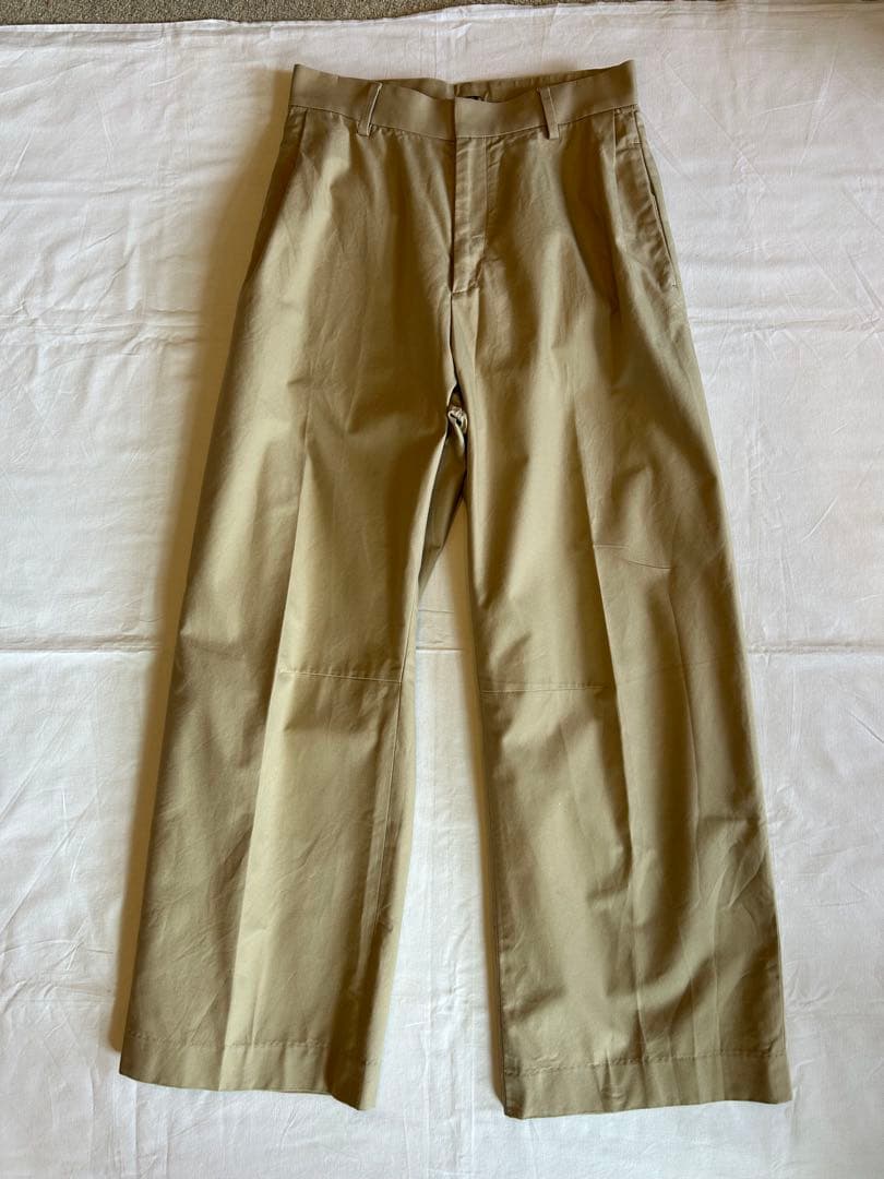 MUSE de Deuxieme Classe チノ タックワイドパンツ 36