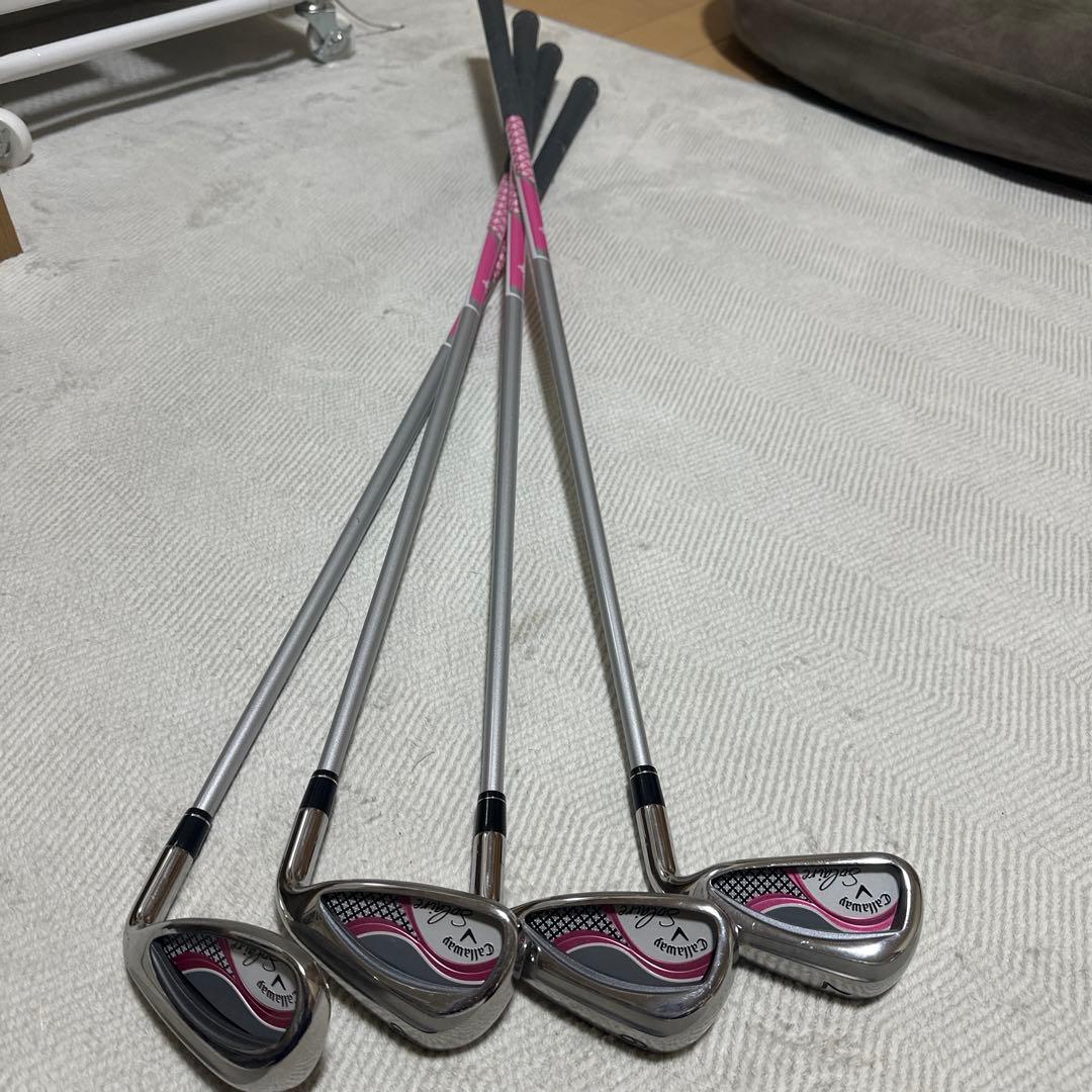 Callaway レディース クラブセット ピンク