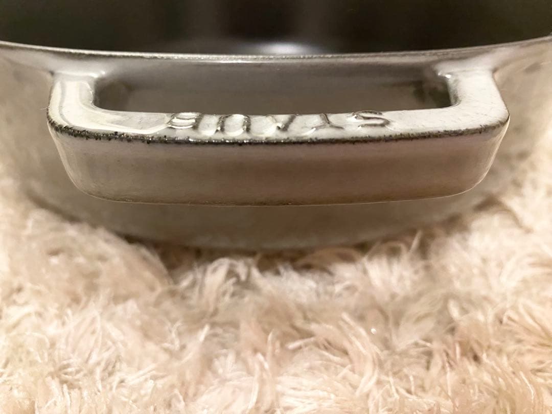☆美品☆ ストウブ　STAUB ブレイザー　ソテーパン　28cm グレー