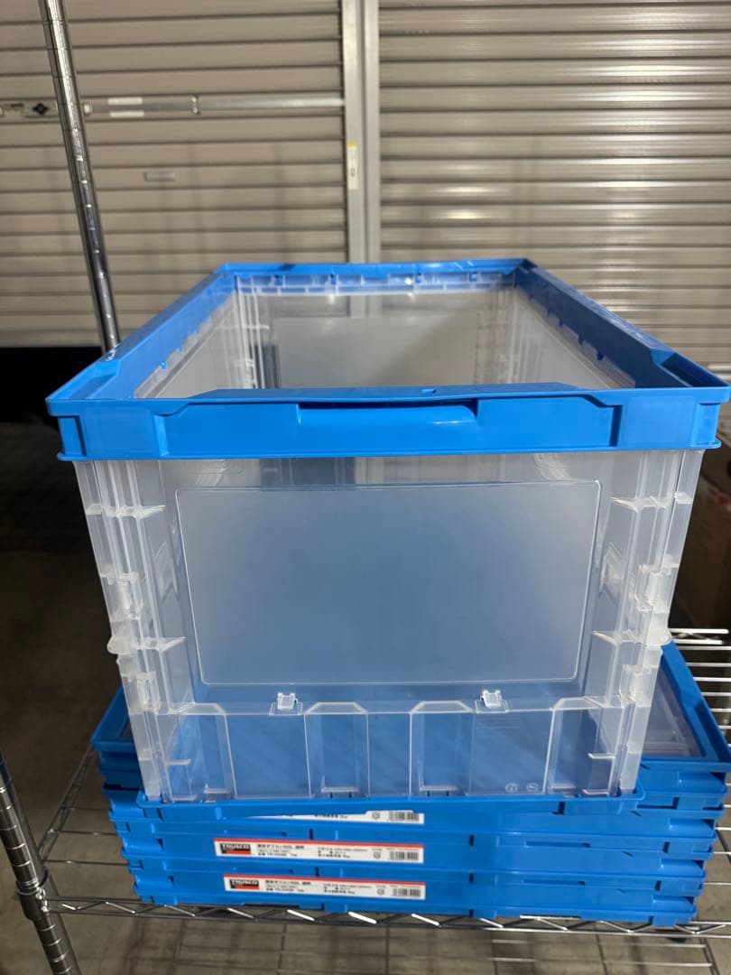 TRUSCO中山 トラスコ中山 50L オリコン 折りコンテナ 10個セット