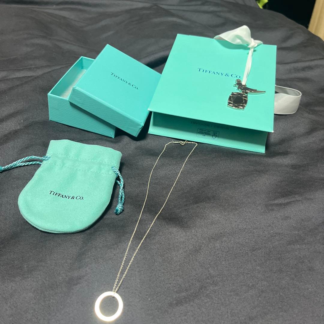 Tiffany & Co. シルバー オープンリングネックレス