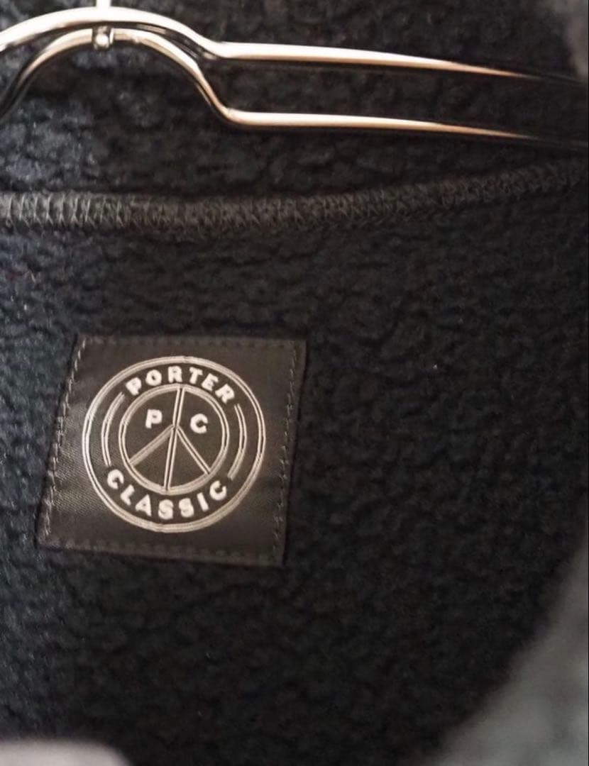 トップス PORTER CLASSIC FLEECE ZIP VEST 23AW