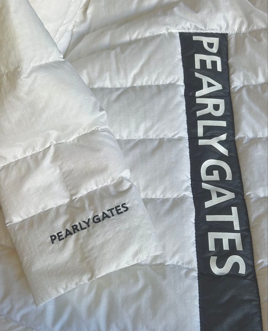 ミッキー様PEARLY GATES ホワイトダウンジャケット
