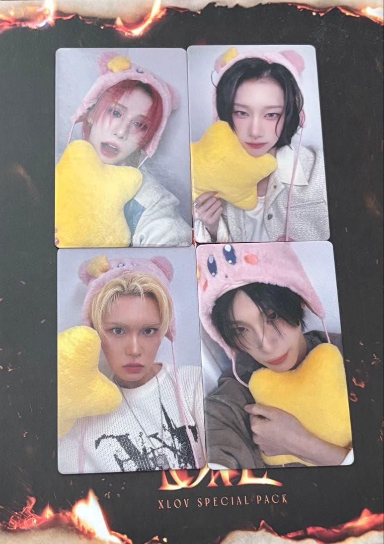 XLOV JUMPUP トレカ4枚セット