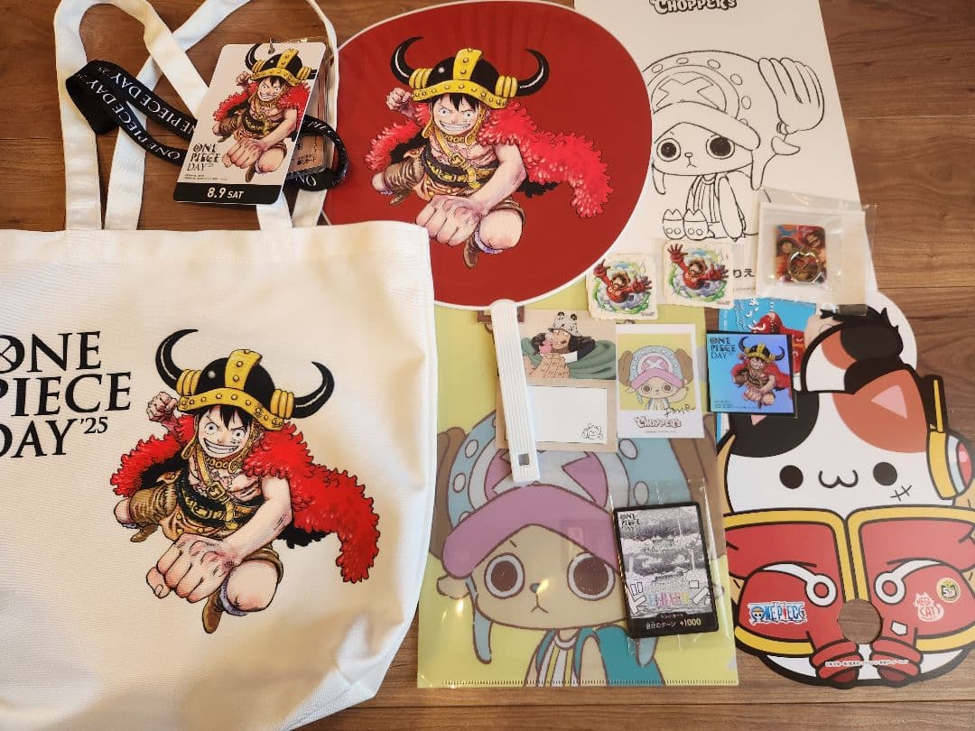ONE PIECE DAY 25 来場特典+限定品 (ドーンカード　エルバフ込)