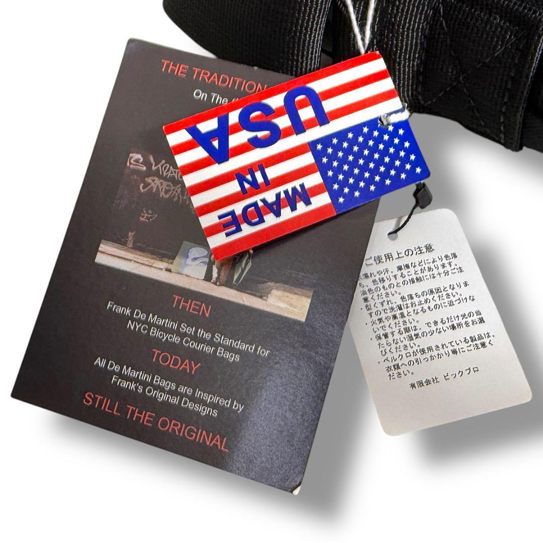 J7194新品 ディマティーニ 24SSRHC別注メッセンジャーバッグ 黒×灰