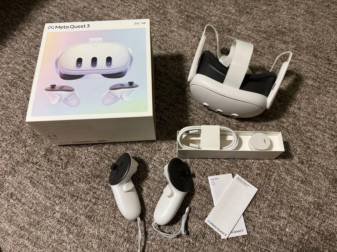  Quest 3 512GB VRゴーグル