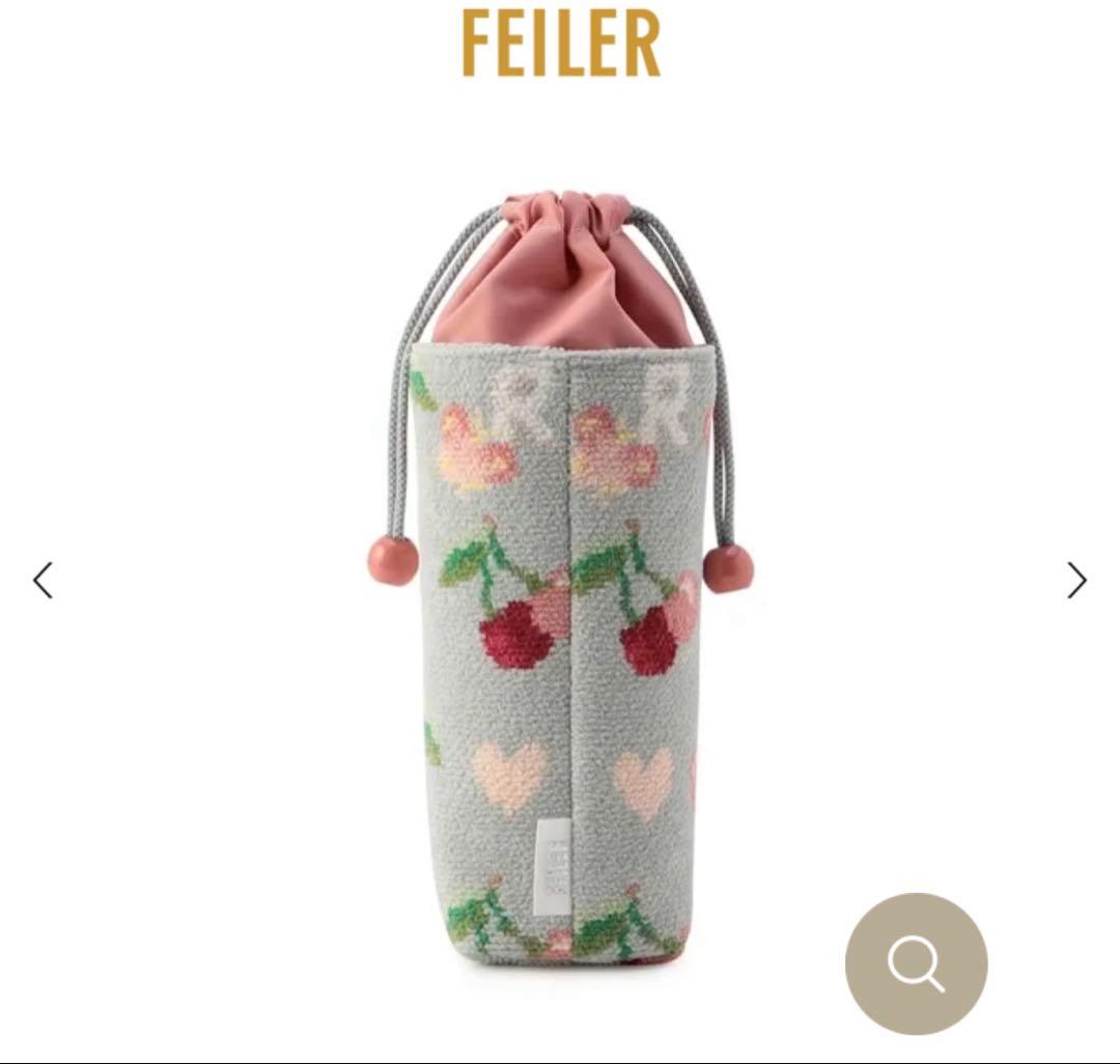 FEILER♡ 新品未使用！キープスマイリングチェリー　ボトルポーチ