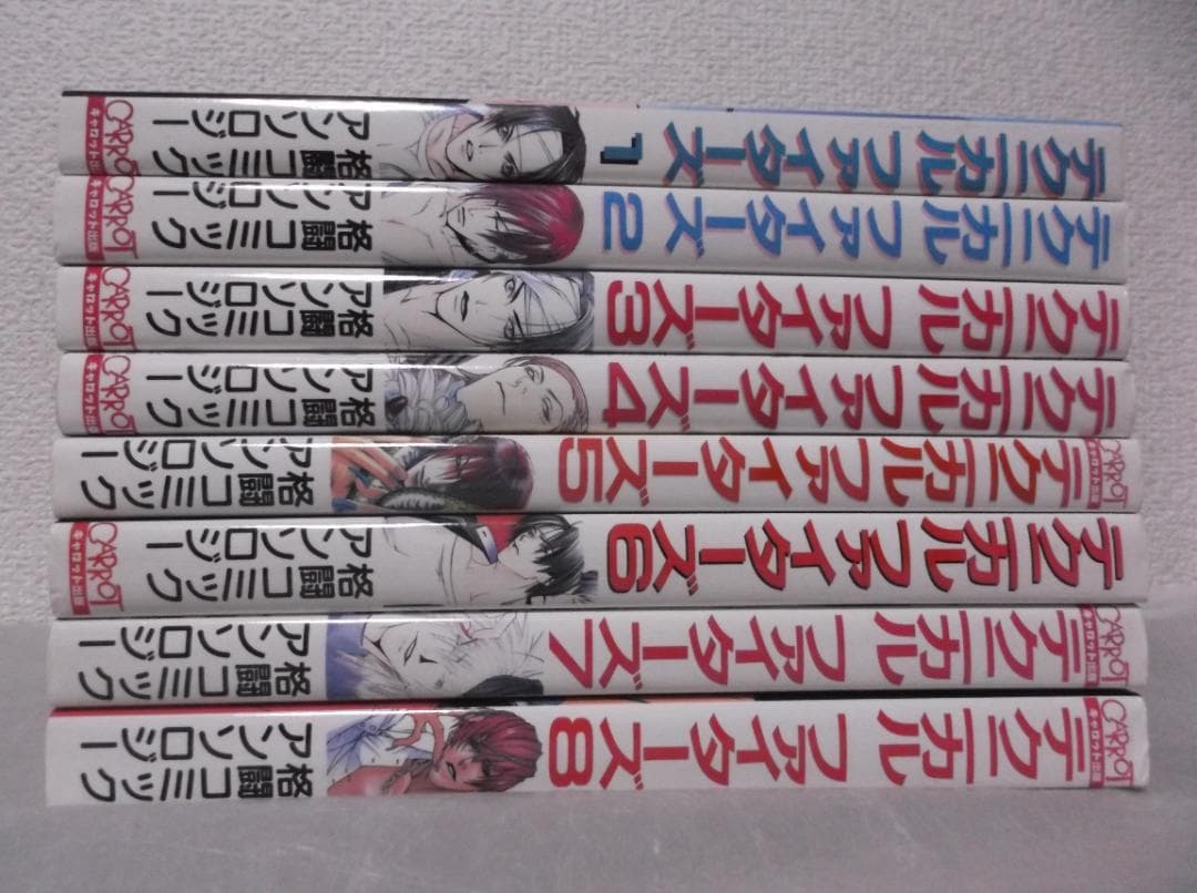 【送料無料】HB－37　テクニカルファイターズ　1～8巻セット