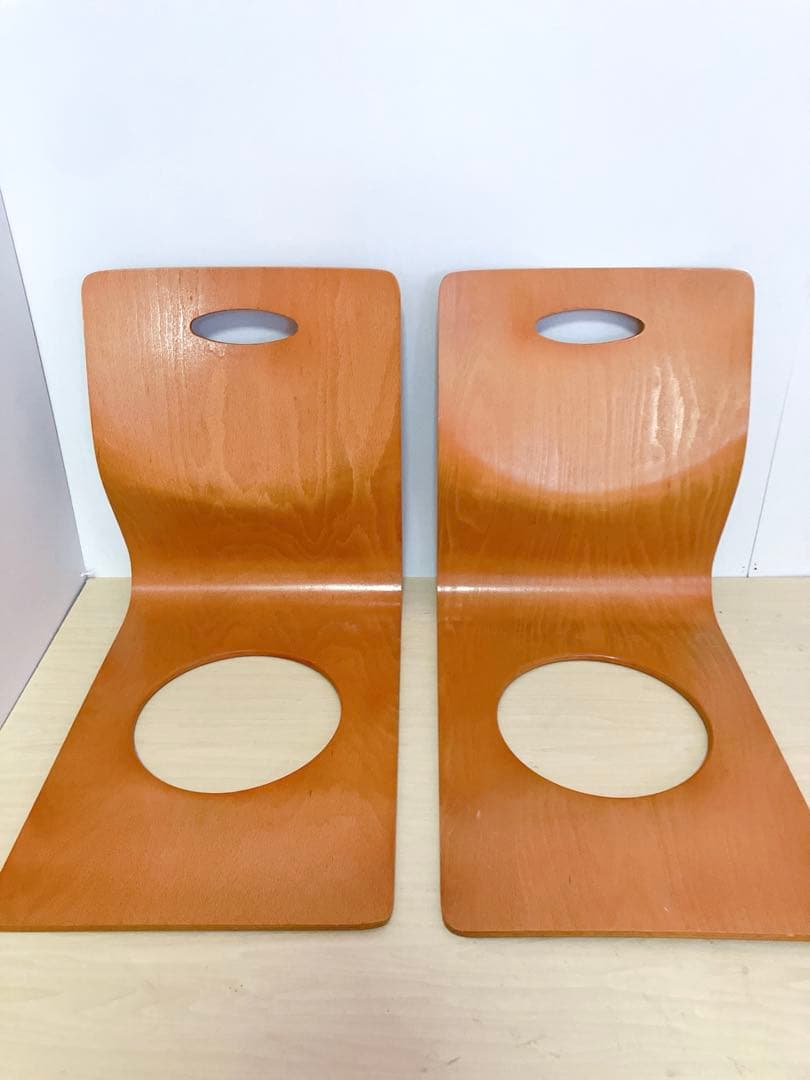 oliver オリバー　曲げ木　木製　座椅子　8脚セット　座敷椅子　チェア