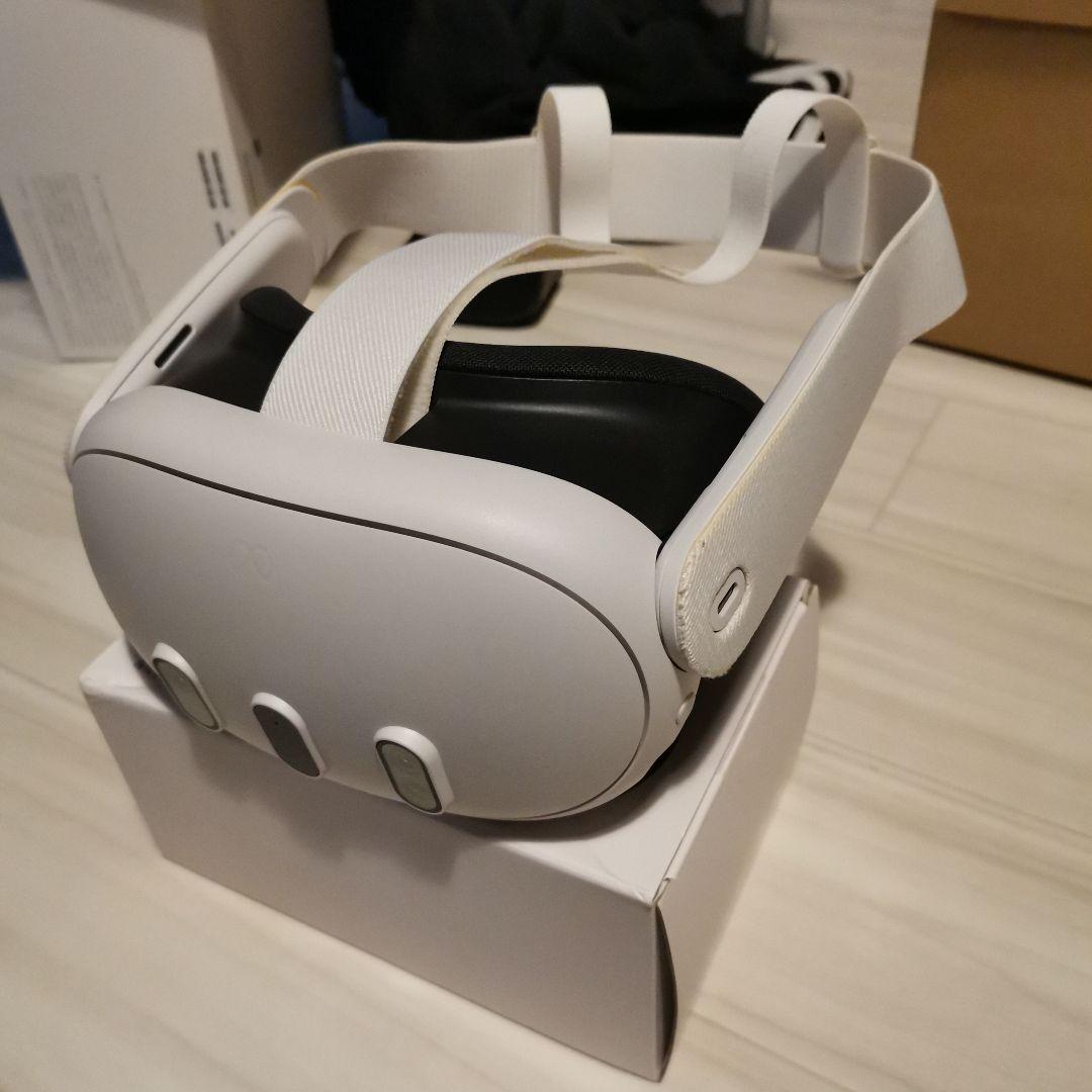  Quest 3 VRヘッドセット 128GB ＋ 使い捨てマスクなど