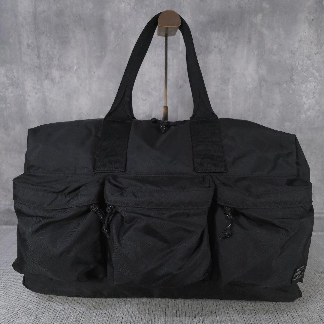 超美品　PORTER　ポーター　フォース　2way　DUFFLE BAG　黒
