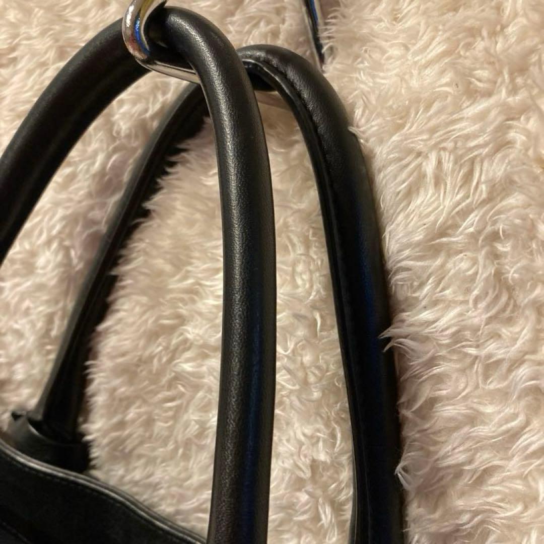 超美品✨ アニエスベー ビジネスバッグ オールレザー ブラック 南京錠 底鋲