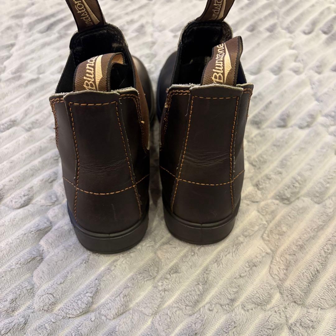 Blundstone 500 ブラウン サイドゴアブーツ