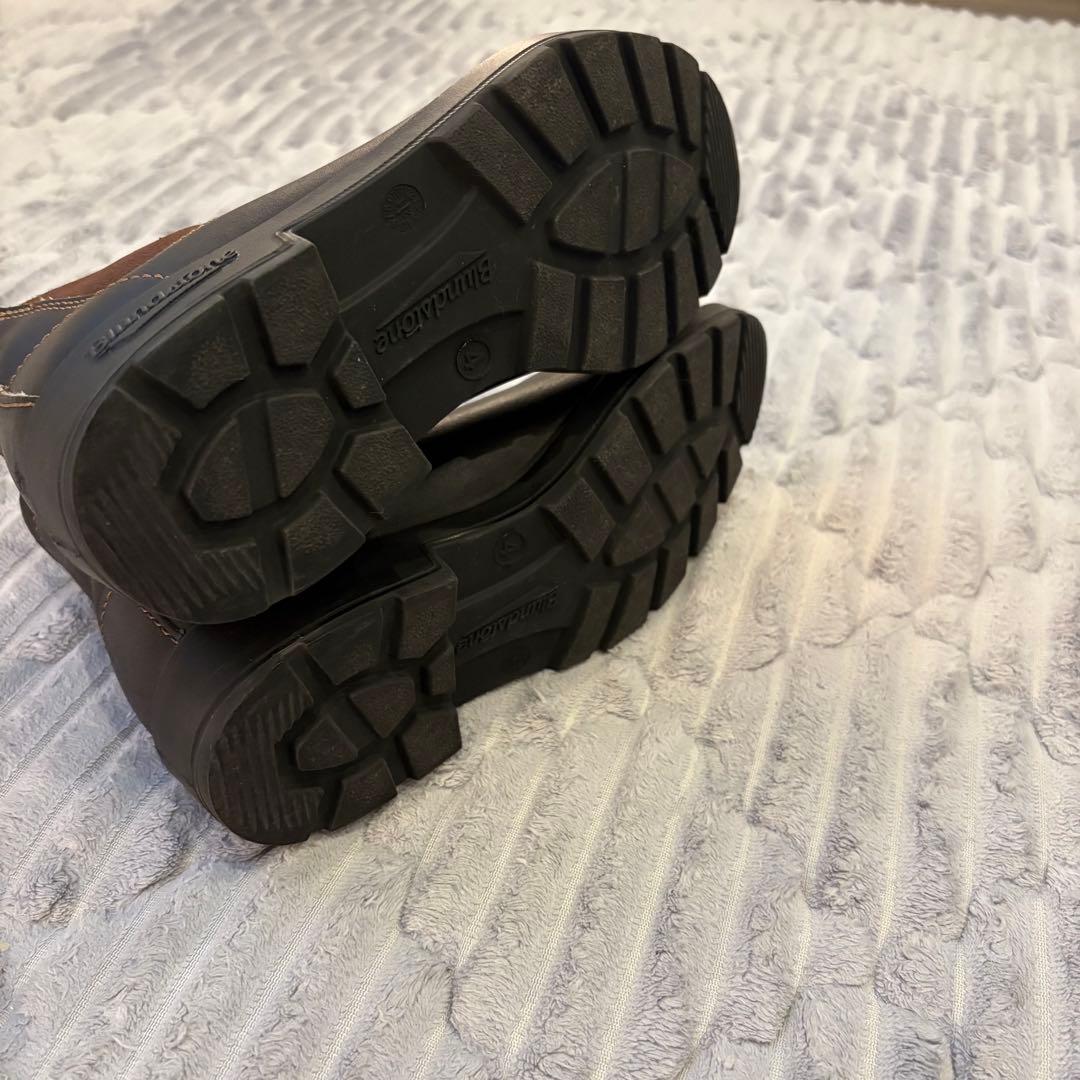 Blundstone 500 ブラウン サイドゴアブーツ