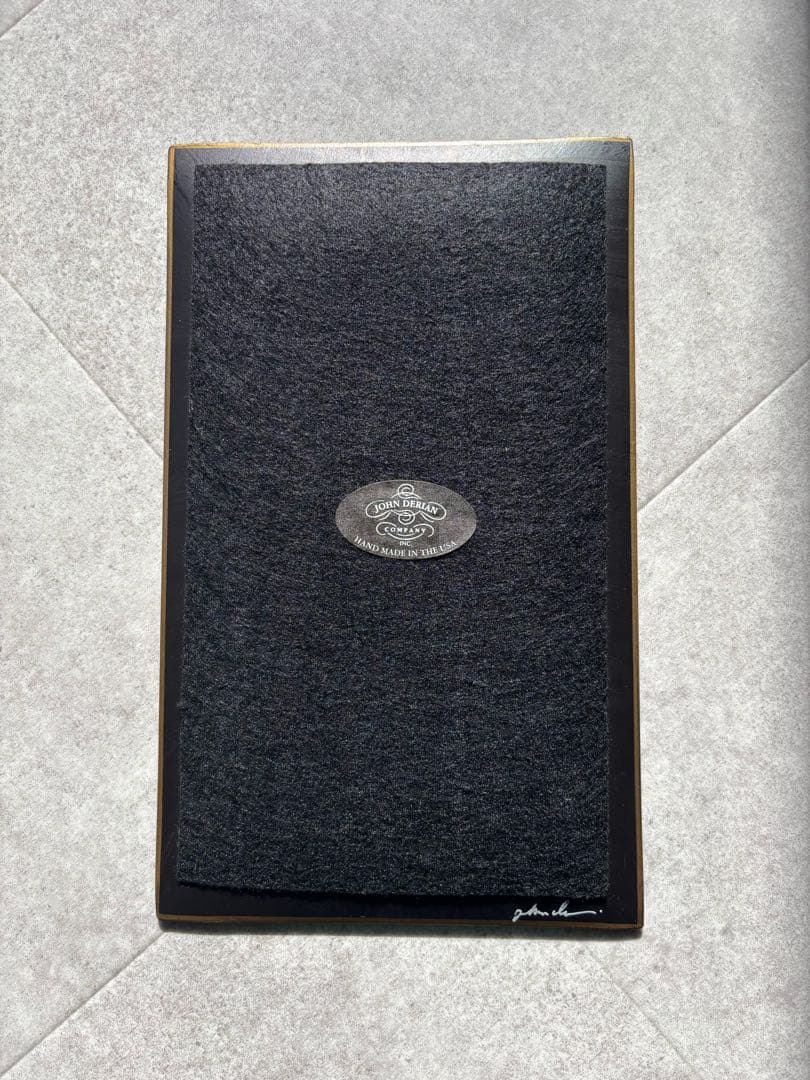 ジョンデリアン　デコパージュプレート　キリン