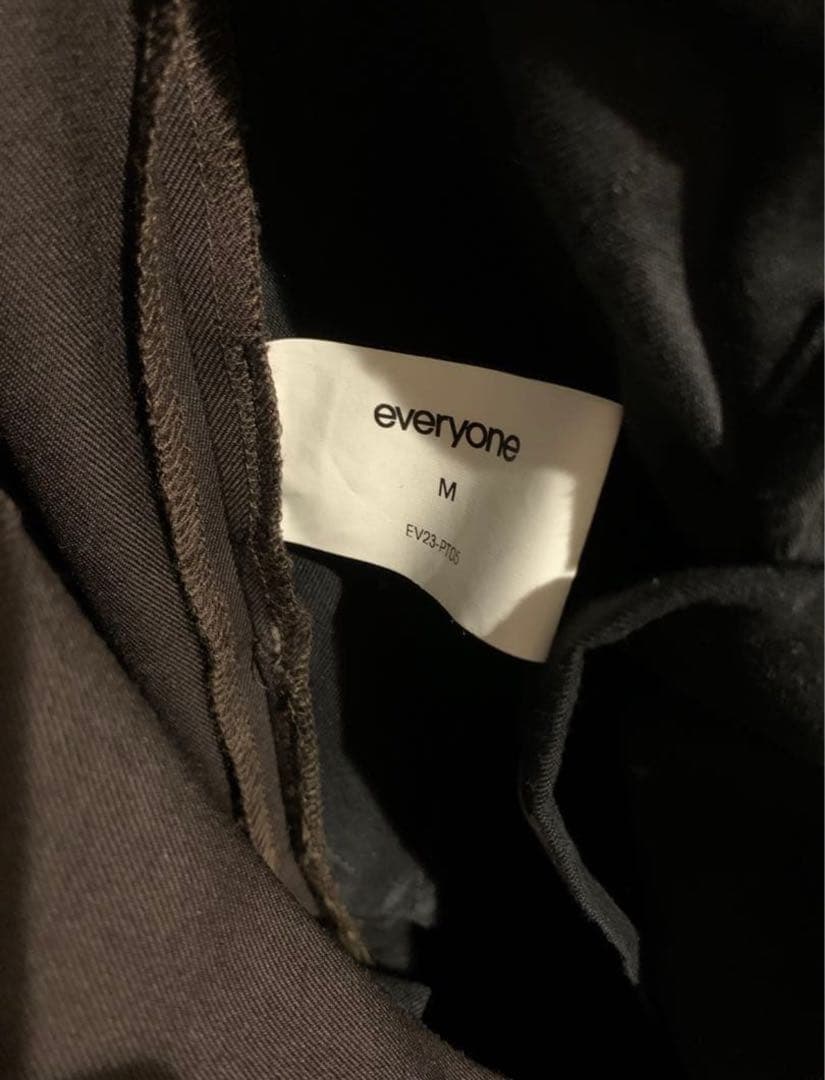 パンツ everyone x FARAHwool adjustable trousers