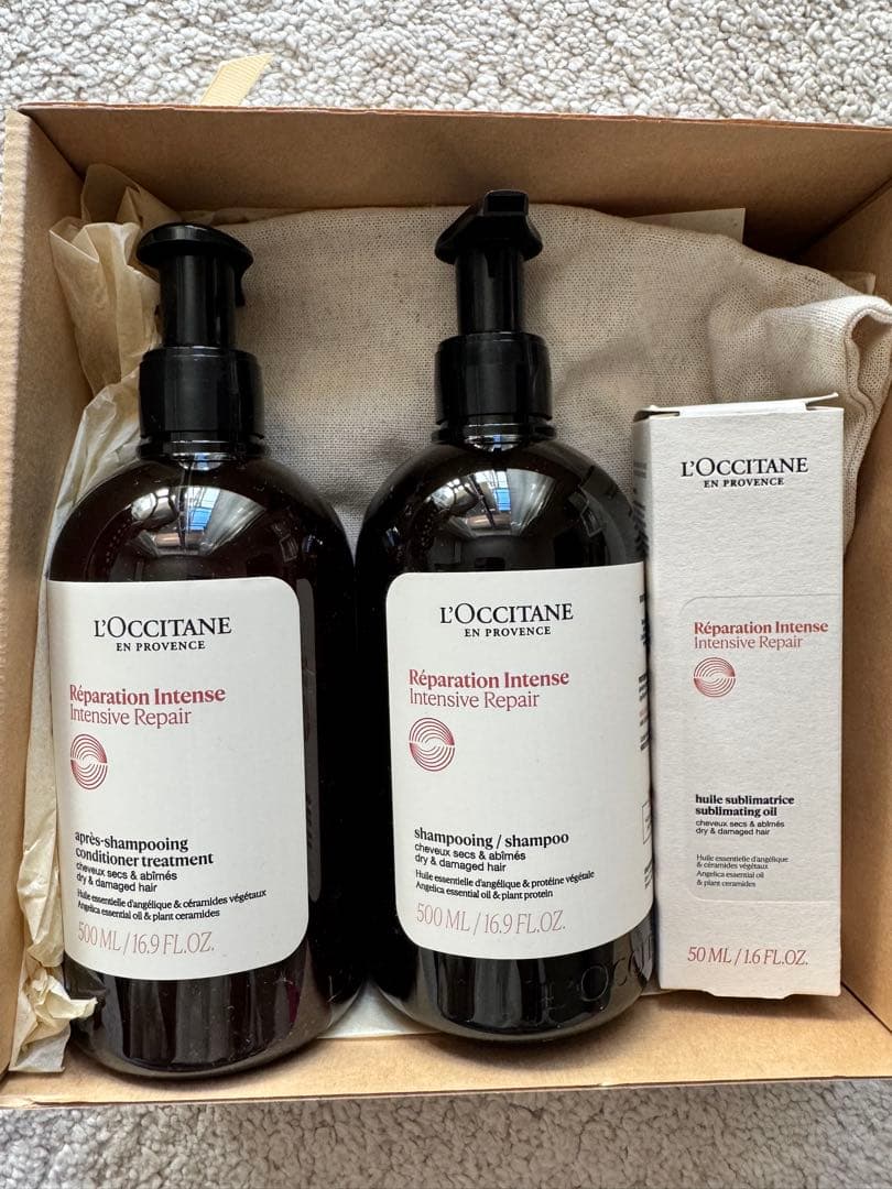 【新品・未開封】ロクシタン インテンシヴR シャンプー　コンディショナー