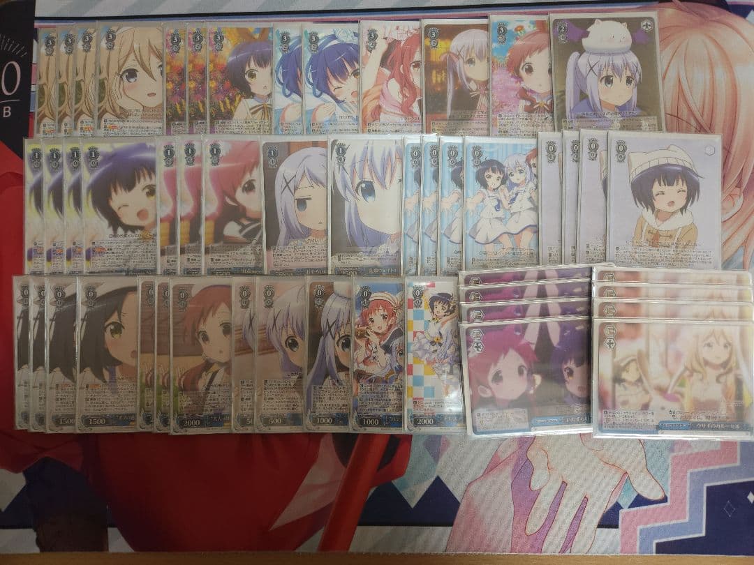 ヴァイスシュヴァルツ　ごちうさ　8門　デッキ