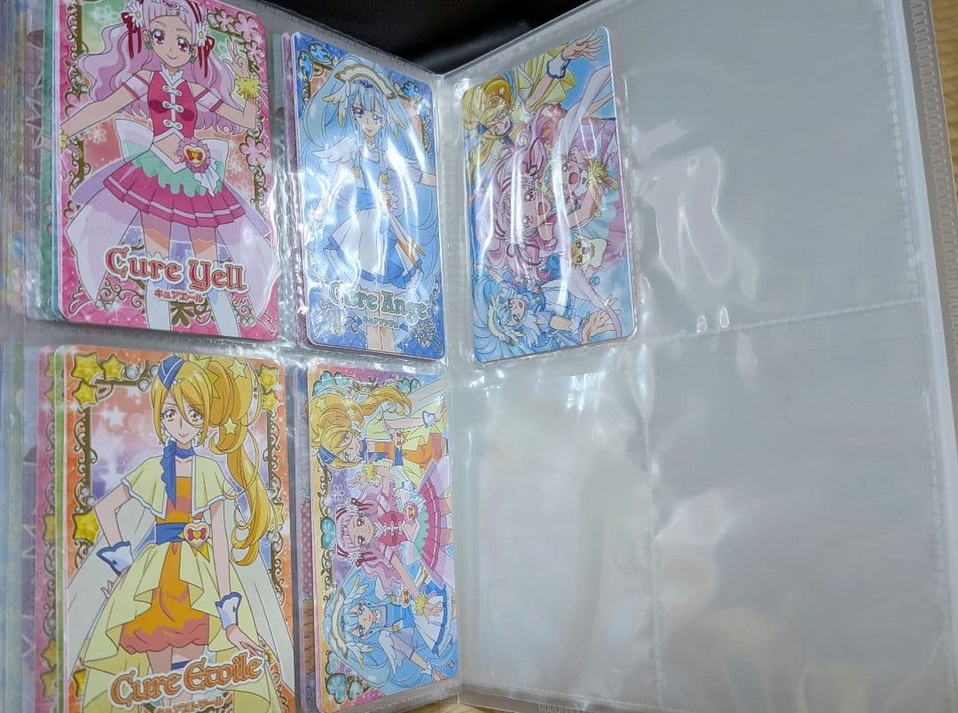 HUGっと！プリキュア　キラキラカード　クリアカード　エンスカイ　バンダイ