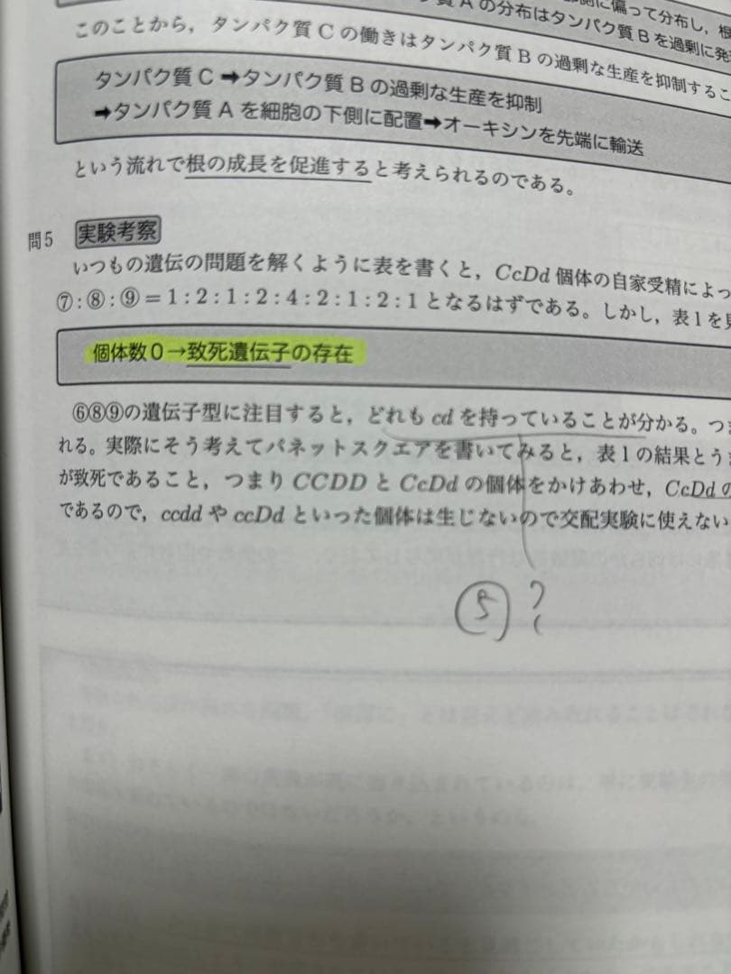 鉄緑会高3生物　生物実力演習(22年度)