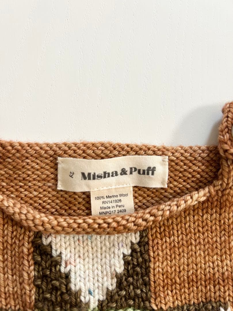 【美品】misha&puff オーバーオール 2y