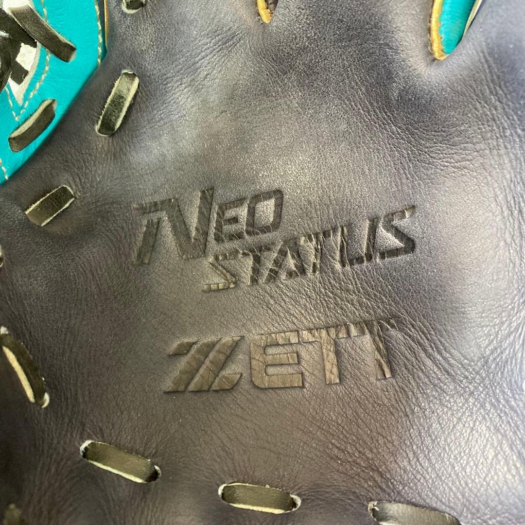✨美品✨ ゼット　ZETT　ネオステイタス　軟式　グローブ　グラブ　右投げ