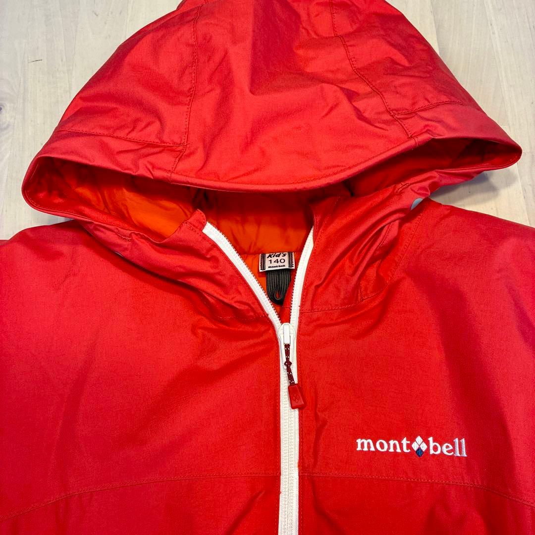 【mont-bell 】パウダーステップ　ジャケット 140 送料無料