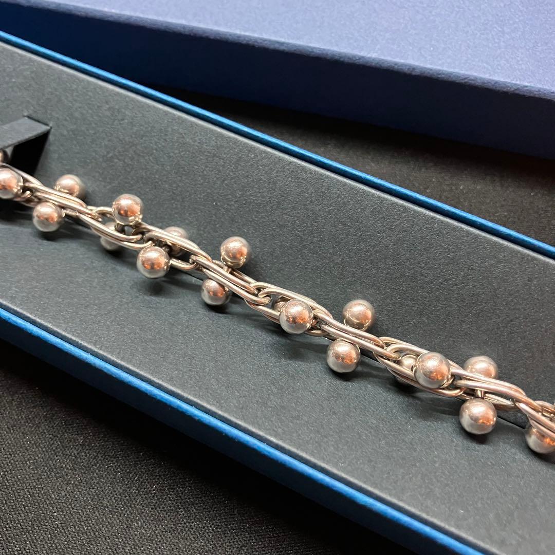 BRU NA BOINNE ショートガリトラップチェーン(silver)33cm