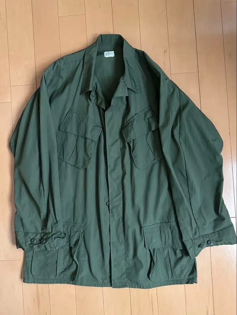 60’s 米軍ジャングルファティーグ4th LARGE LONGデッドストック