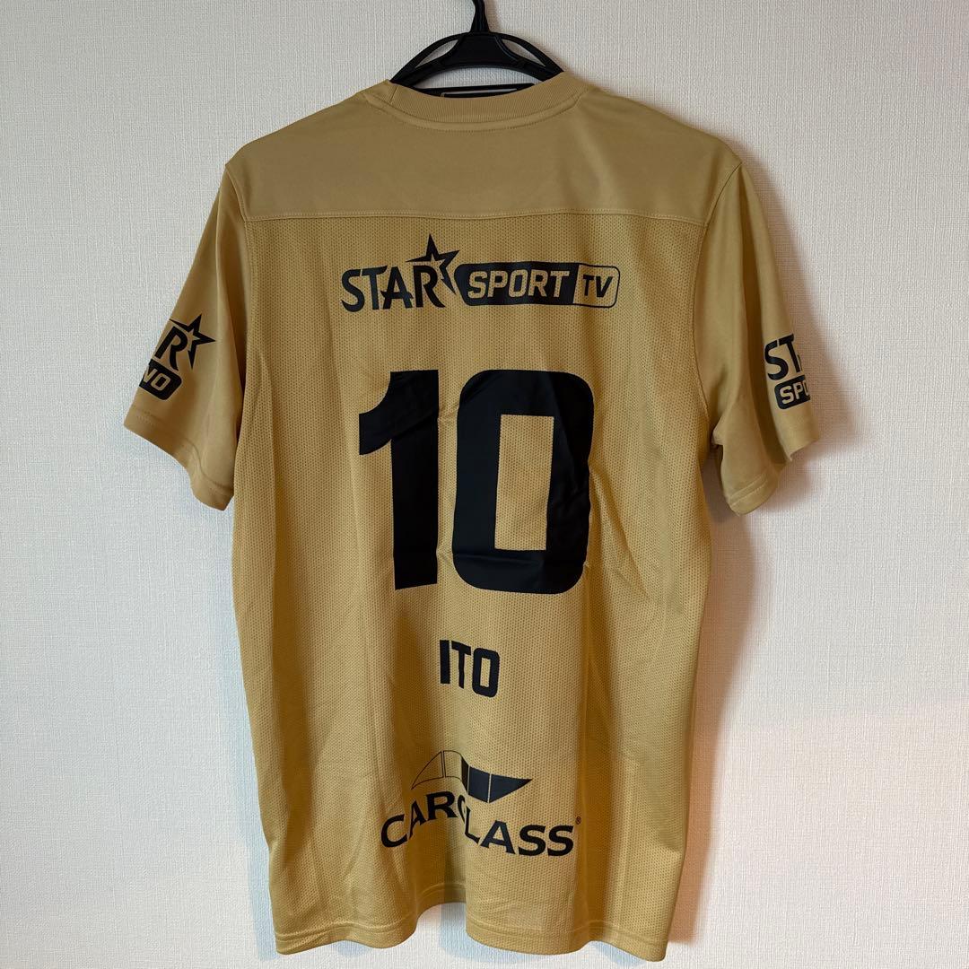 【ブラジル戦歴史的勝利記念お値下げ】GENK伊東純也選手3rdユニM新品