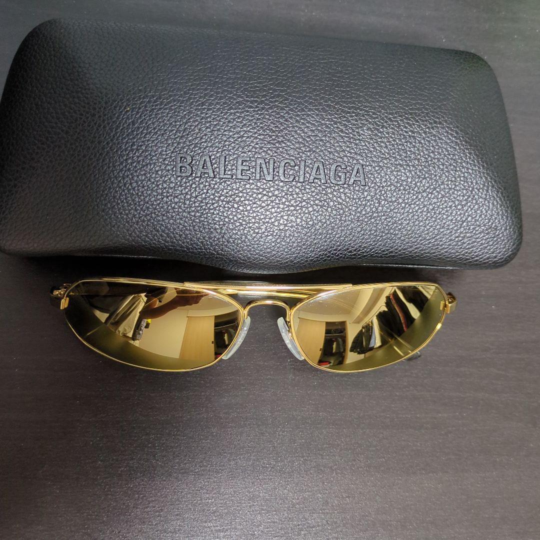 BALENCIAGA　バレンシアガサングラス　ゴールド