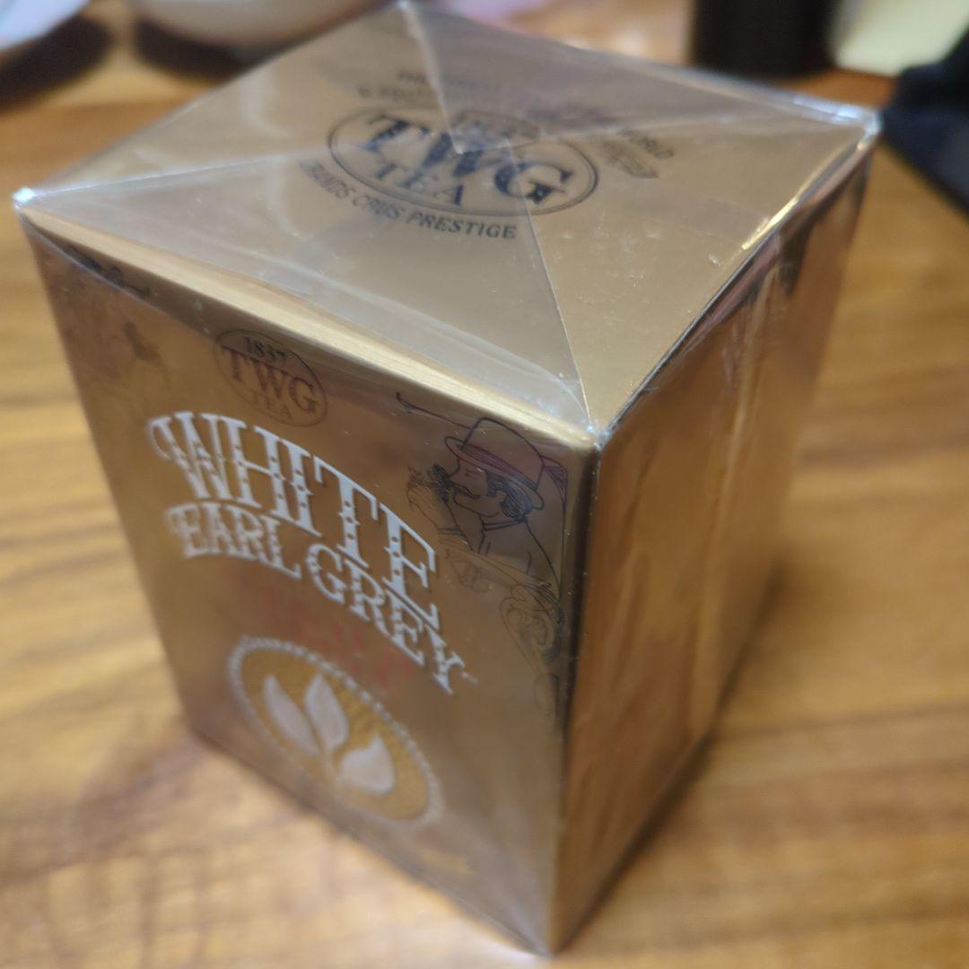 キャンドル TWG white earl grey scented candle