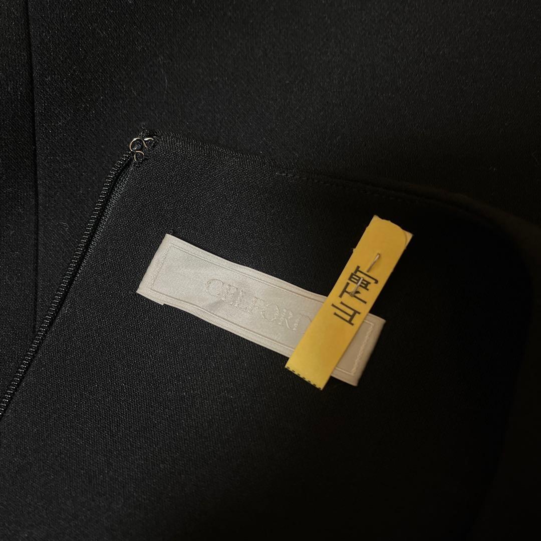 【現行品・美品✨】CELFORD セルフォード　裾ファーミニワンピース ブラック