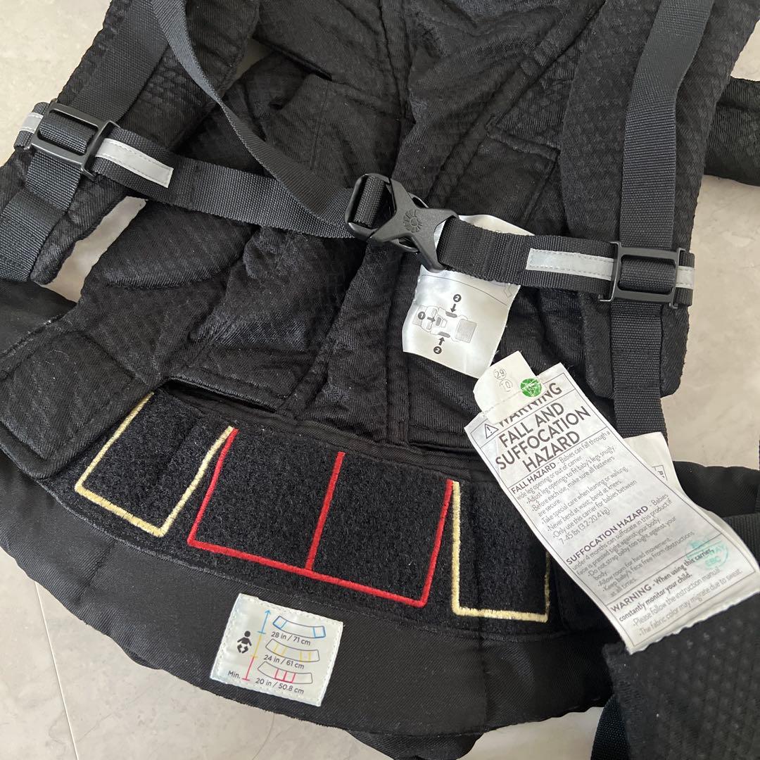 【美品】エルゴベビー オムニブリーズ 抱っこ紐　ブラック